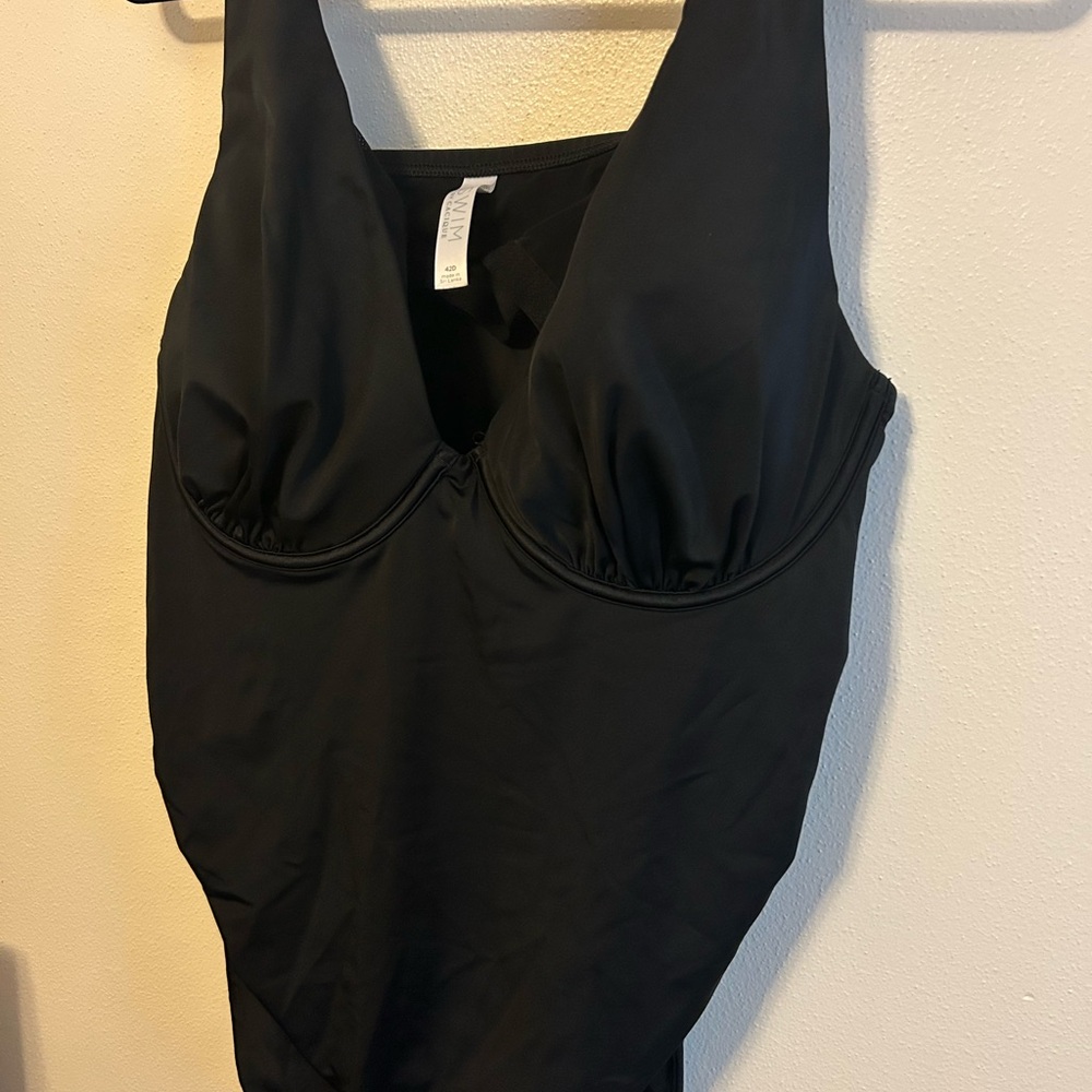 Black Tankini Swimsuit